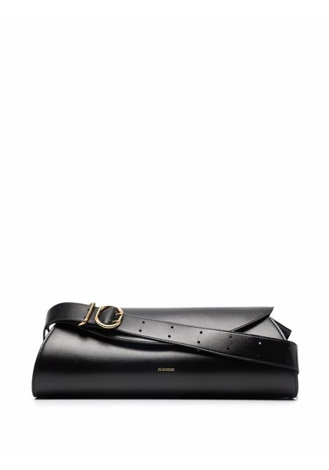 Black Cannolo leather shoulder bag Jil sander - women JIL SANDER | JSWU852661WUB69191N001